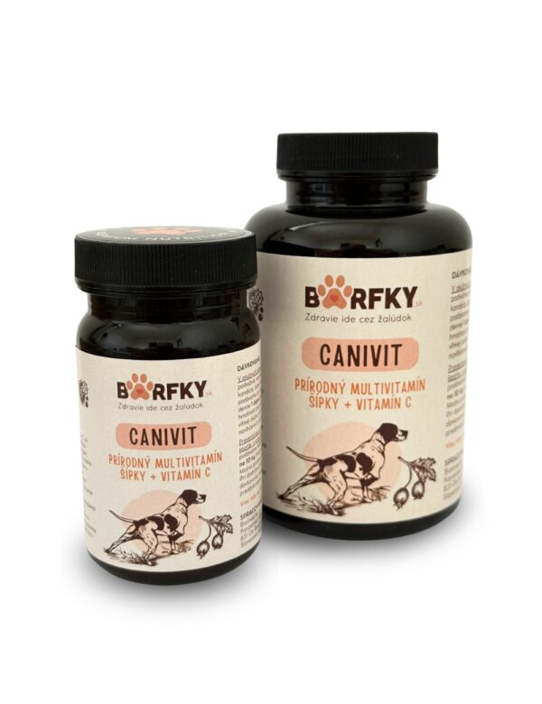 CANIVIT - Prírodný multivitamín pre psov so šípkami a vitamínom C 90g
