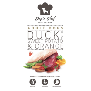 Dog’s Chef  DUCK WITH SWEET POTATO & ORANGE
