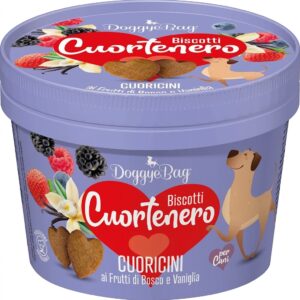 cuorte frutti DoggyeBag CUORTENERO - SRDCIA S LESNÝM OVOCÍM A VANILKOU 150g